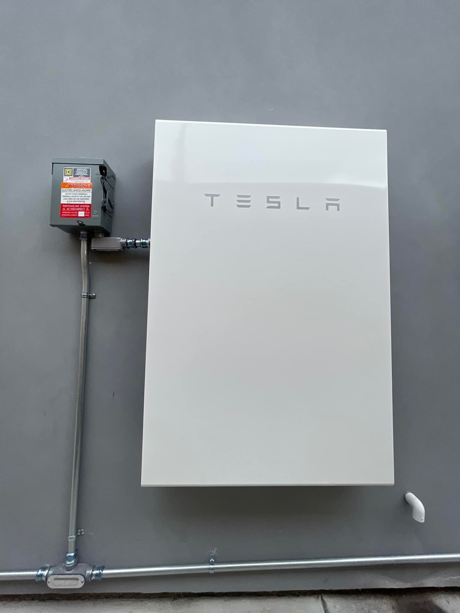 Tesla Powerwall battery storage